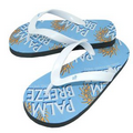 Premium Rubber Flip Flops with Natural Rubber Straps